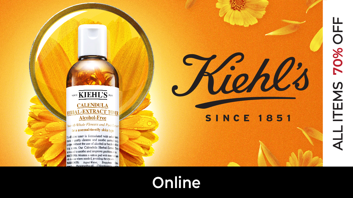 Kiehl's Flash Sale (Online)