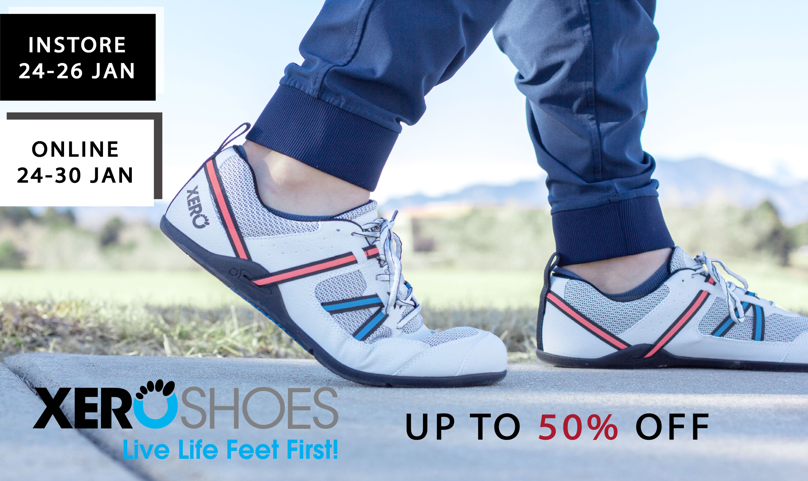 Xero Shoes Flash Sale (In-store & Online)