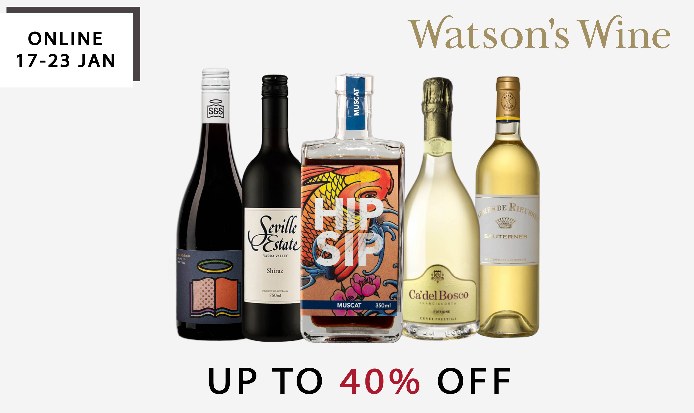 Watson's Wine Flash Sale (Online)
